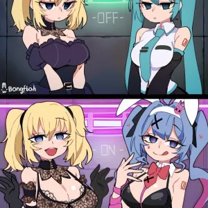 Preview of art: Ani Ai Assistant, Hatsune Miku by BongF