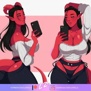 Preview of art: Devil girl by Lawzilla