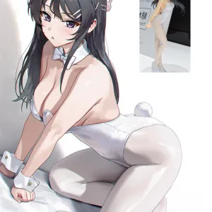 Preview of art: AI Sakurajima Mai (seishun buta yarou) by Amiki Yuzuru