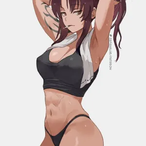 Preview of art: Revy (black lagoon) by ZefraBleu