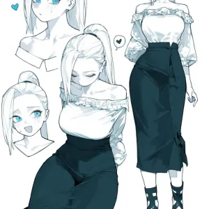 Preview of art: AI Yamanaka Ino (Naruto) by eatsleep1111