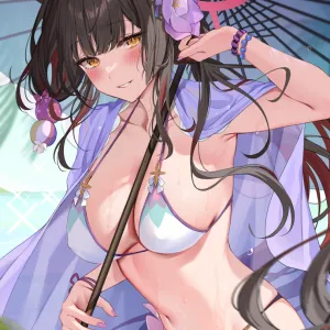 Preview of art: Wakamo (Blue Archive) by hizuki higure