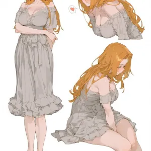 Preview of art: AI Matsumoto Rangiku (bleach) by eatsleep1111