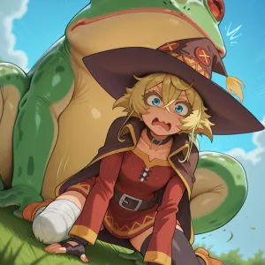 Preview of art: AI Megumin (konosuba) by generatornaya