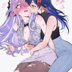 Preview of art: Belle, Vivian (zenless zone zero) by qiandaiyiyu