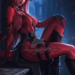 Preview of art: AI Trenesha (dnd) by mikonotai