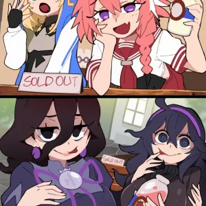 Preview of art: Astolfo, Bridget, Hex Maniac by BongF