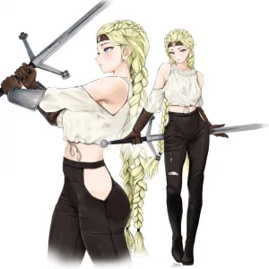 Preview of art: Warrior girl by chaesu