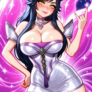 Preview of art: AI Ahri (league of legends) by sergunyaa23