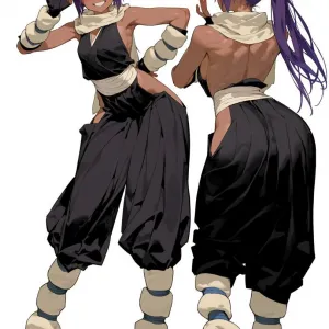 Preview of art: AI Shihouin Yoruichi (bleach) by eatsleep1111