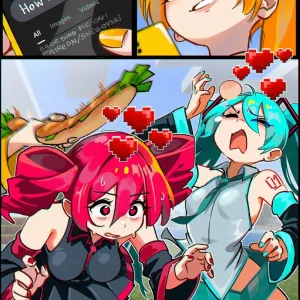 Preview of art: Hatsune Miku, Kasane Teto, Akita Neru by Snegovski