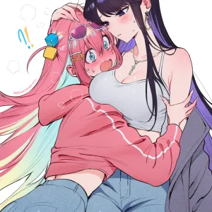 Preview of art: Gotoh Hitori, Shouko Komi (bocchi the rock) by qiandaiyiyu