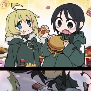 Preview of art: Chito, Yuuri (shoujo shuumatsu ryokou) by BongF