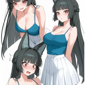 Preview of art: AI Hoshimi Miyabi (zenless zone zero) by Heretikka