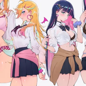 Preview of art: Panty, Stocking (panty & stocking with garterbelt) by qiandaiyiyu