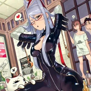 Preview of art: Ayase Seiko, Ayase Momo, Takakura Ken, Turbo Granny (dandadan) by cesar art456