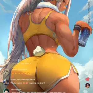 Preview of art: Miruko (Boku no Hero Academia) by araneesama