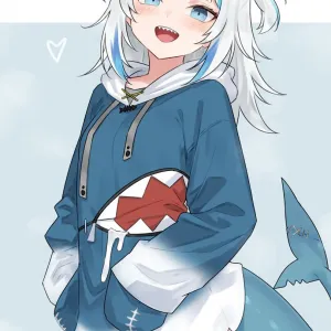 Preview of art: Gawr Gura (virtual youtuber) by Bluefield