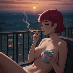 Preview of art: AI anime art by QuantumHeadAI