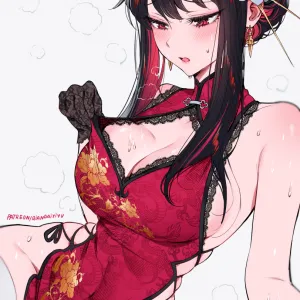 Preview of art: Yor Forger (Spy x Family) by qiandaiyiyu