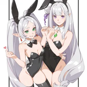 Preview of art: Emilia, Frieren (re zero) by DNaitari