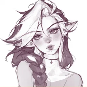 Preview of art: Elf girl by SASHA KHMEL