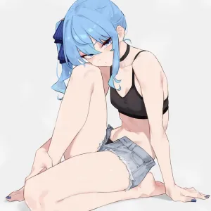 Preview of art: Hoshimachi Suisei (virtual youtuber) by Bluefield