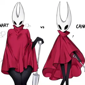 Preview of art: Hornet (hollow knight silksong) by qiandaiyiyu