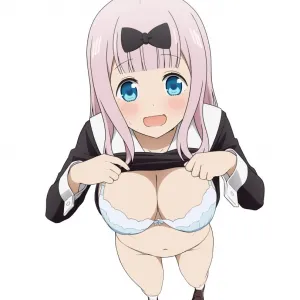 Preview of art: Fujiwara Chika (kaguya-sama wa kokurasetai ~tensai-tachi no renai zunousen~) by Coro Fae