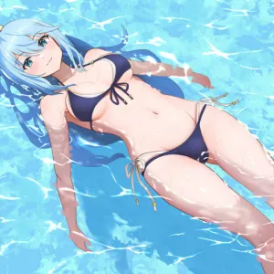 Preview of art: Aqua (konosuba) by gibun