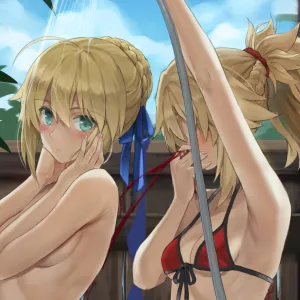 Preview of art: Mordred, Saber (fate) by Tonee