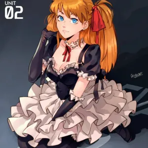 Preview of art: Asuka Langley Sohryu (Evangelion) by cesar art456
