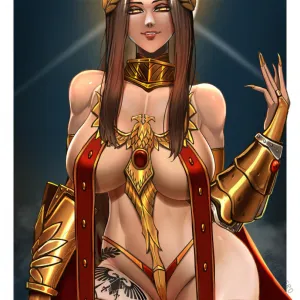 Preview of art: Emperor Of Mankind (warhammer 40000) by BADCOMPZERO