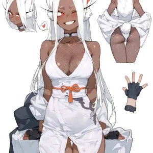 Preview of art: AI Usagiyama Rumi, Yaoyorozu Momo (Boku no Hero Academia) by eatsleep1111