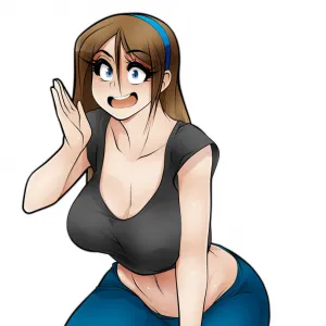 Preview of art: Anime art (living with hipstergirl and gamergirl) by JaGoArt