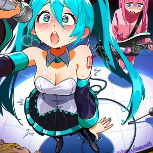 Preview of art: Hatsune Miku, Gotou Hitori by Snegovski