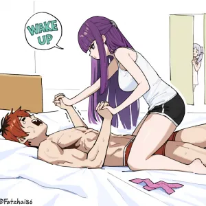 Preview of art: Fern, Frieren, Stark (sousou no frieren) by fatzhai