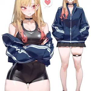 Preview of art: AI Marin Kitagawa (Sono Bisque Doll wa Koi wo Suru) by eatsleep1111