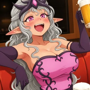 Preview of art: AI Emperor Of Mankind, Slaanesh (warhammer 40000) by generatornaya